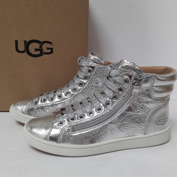 silver high tops